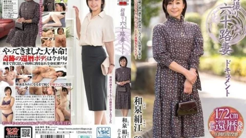 [UNCENSORED-LEAK] JRZE-304 First-Time Filming Of A 60-Year-Old Wife: Kinue Izumi