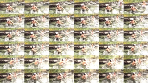 [UNCENSORED-LEAK] OOSG-001 Mega-sized portion! Busty [mixed bathing] hot spring Nishimura Nina