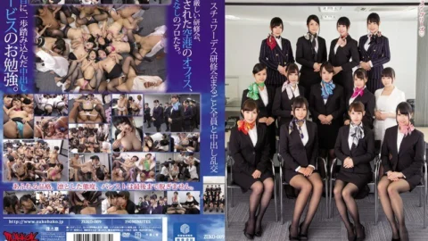 ZUKO-089 Stewardess Workshop Whole Creampie Orgy With Everyone – Kei Tsuchiya