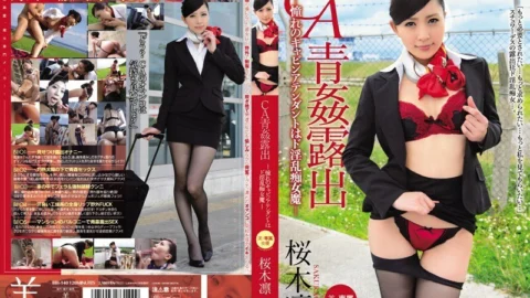 BBI-140 CA Aokan Exposure-A Longing Cabin Attendant Is A De Nasty Slut Devil-Rin Sakuragi