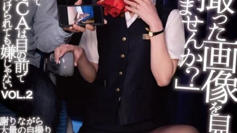 [UNCENSORED-LEAK] DANDY-941 “Can I See The Pictures I Took Secretly?” The Blushing Middle-Aged Flight Attendant Pretends To Be Mistaken And Shows Me A Picture Of A Dick, But She Doesn’t Mind Having A Hard Dick Shown To Her In Front Of Her V