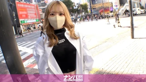 GANA-2820 Seriously flirty, first shot. 1896 Picking up a blonde girl who is shopping in Shibuya → AV shooting negotiations! “If my boyfriend finds out …”, I’m weak in pushing and I can’t refuse and start SEX! Piston without merc