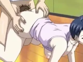 Lovely hentai couple has the most passionate fuck session
