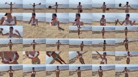 [UNCENSORED-LEAK] SNOS-136 Two hot girls in swimsuits hit it off with me at the beach! We drank together as a 2-on-2 duo, got horny, and ended up having sex… No matter how many times we did it, they still wanted more! These two outgoing bitches love to