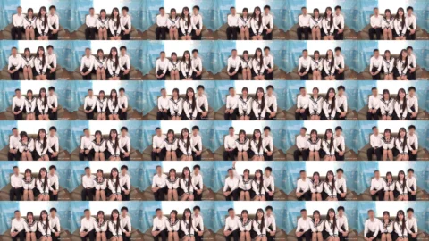 [UNCENSORED-LEAK] SKMJ-747 For real-life friends only // Classmates on a school trip take on the challenge of “Win 1 million yen if you can give two virgins their first sexual experience in a 4P”! The girls are shy around their friends’ dic