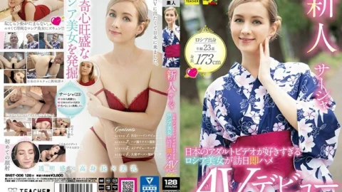 BNST-006 Rookie Sasha Russian beauty who likes Japanese adult videos too much makes her AV debut immediately after visiting Japan