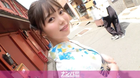 GANA-2551 Picking up girls in super cute yukata in Asakusa! A moody girl who pretends to be neat and mature … and accepts H invitations with a shy smile! Yukata that opens! Enchanted Momojiri! This is a summer tradition!