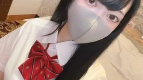 FC2-PPV-4802241 [Reprint edition] Kana-chan, a beautiful, slender girl with black hair and fair skin who resembles Nozaka46’s Hori Mi○na!