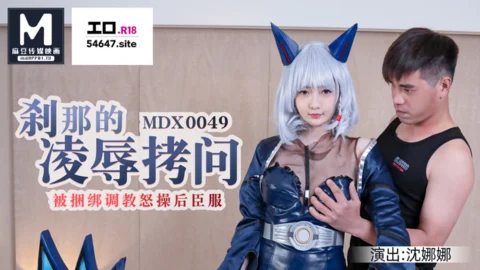 MDX0049 Moment’s humiliation and play/Submissive after being tied up and trained