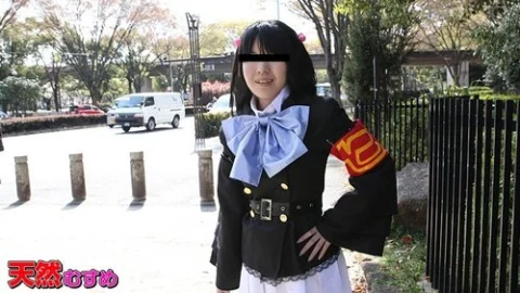 10MUSUME-051711-01 10musume-051711_01 — Big-Breasted Girl Cosplay Picks Up Girl