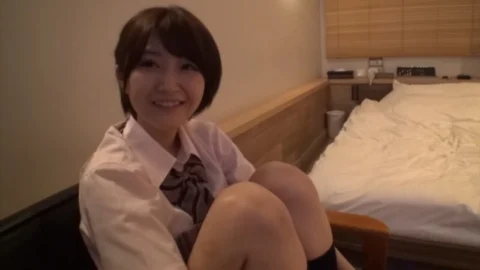 FC2-PPV-4735867 [Personal shooting, amateur, uniform, creampie] Unable to resist her boyfriend’s premature ejaculation, the angelic little devil moans with a vibrator ♡