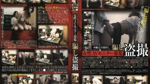 CAT-028 Female AV Monitor Recruitment Deception Voyeur