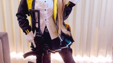 FC2-PPV-2830024 [Beauty big breasts] Otaku uncle who likes guns provides costumes! Dream come true by tearing the tights of Do*furo U*P9