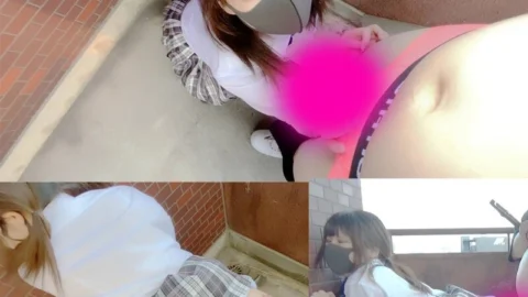 FC2-PPV-4823153 [Second installment] Raw creampie on the emergency stairs to a guy with a grimy underbelly