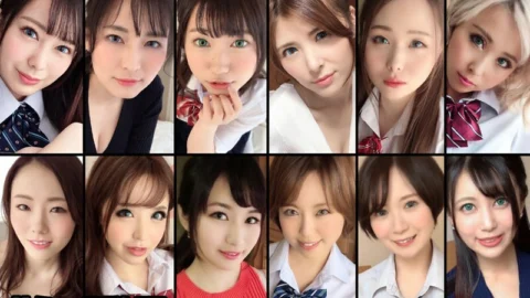 COLJ-002 Color contact lens girl. Ultimate 02