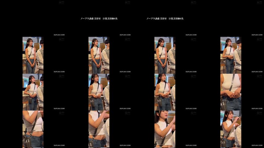 sextop1 — [UNCENSORED-LEAK] HRSM-145 No-bra temptation at a hair salon — khung hình 1