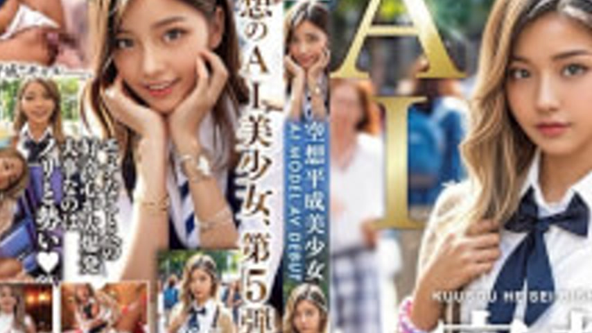 sextop1 — DAL-010 Fantasy Heisei Beautiful Girl AI MODEL AV DEBUT Kuro — khung hình 2