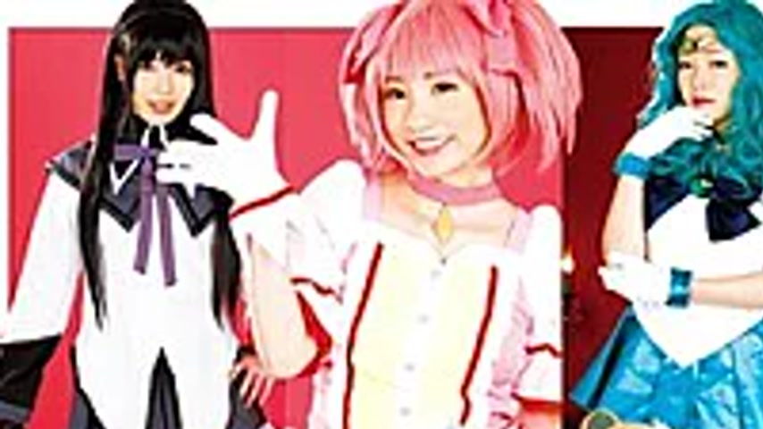 sextop1 — T28-494 Cosplayers Lesbian Orgy — khung hình 1