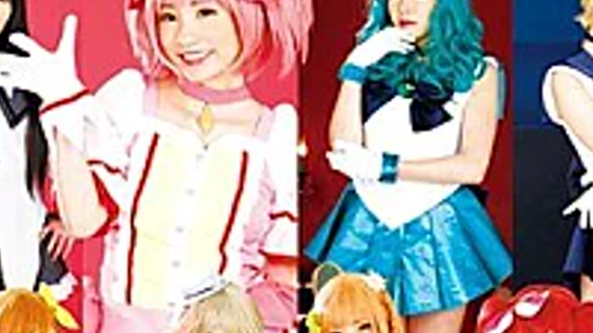 sextop1 — T28-494 Cosplayers Lesbian Orgy — khung hình 2