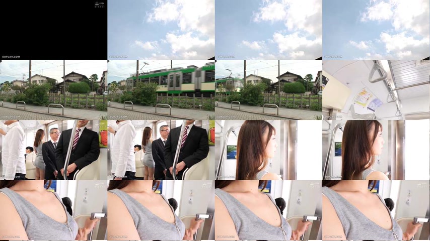 sextop1 — [UNCENSORED-LEAK] VAGU-287 Creampie Molester Train – A — khung hình 1