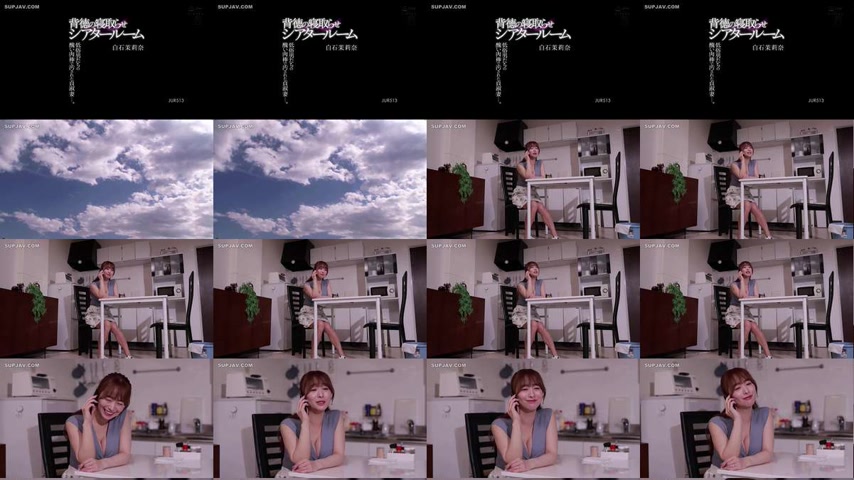 sextop1 — [UNCENSORED-LEAK] JUR-513 Immoral Cuckold Theater Room: A fa — khung hình 1