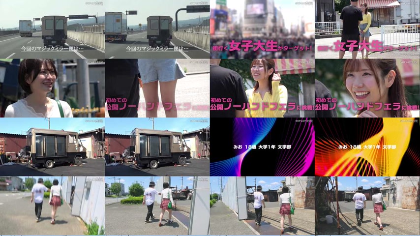 sextop1 — [UNCENSORED-LEAK] DVMM-326 Magic Mirror Van 18-year-old &amp — khung hình 1