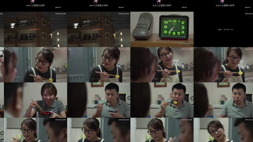 sextop1 — [UNCENSORED-LEAK] EBWH-310 10 Years of a Strange Family in W — khung hình 2