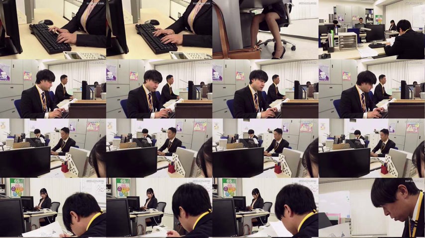sextop1 — [UNCENSORED-LEAK] HUNTC-409 A grumpy panty shot! A female em — khung hình 1