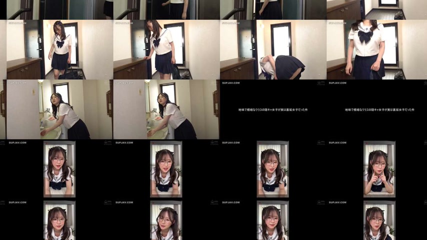 sextop1 — [UNCENSORED-LEAK] FKRU-016 The secret girl in my class was a — khung hình 2