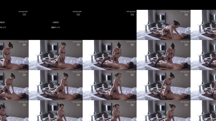 sextop1 — [UNCENSORED-LEAK] CJOB-199 Pressing the vagina deep at a gre — khung hình 3