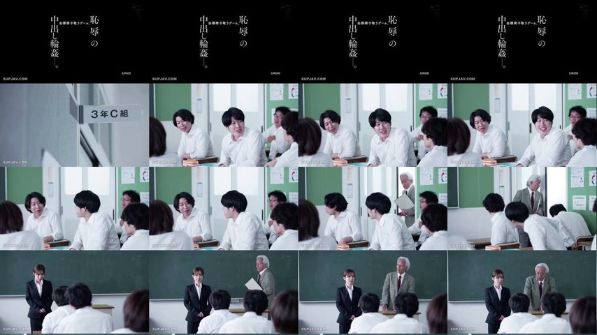 sextop1 — [UNCENSORED-LEAK] JUR-600 Naked musical chairs game, humilia — khung hình 1