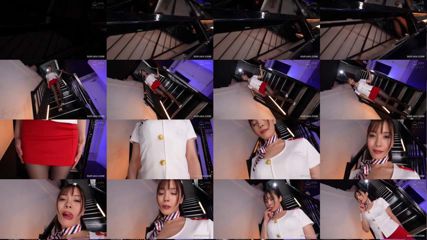 sextop1 — [UNCENSORED-LEAK] XMOM-109 Pantyhose Airline No Panties CA P — khung hình 1