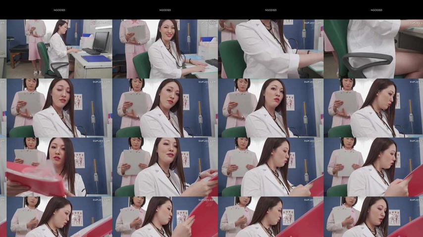 sextop1 — [UNCENSORED-LEAK] NGOD-323 Married Woman, Big-Titted Doctor, — khung hình 2
