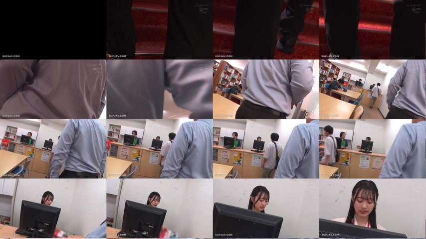 sextop1 — [UNCENSORED-LEAK] NHDTC-184 A sensitive girl in the library  — khung hình 1