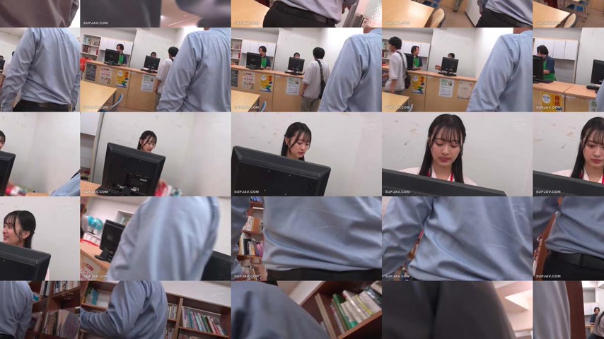sextop1 — [UNCENSORED-LEAK] NHDTC-184 A sensitive girl in the library  — khung hình 3