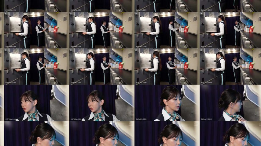sextop1 — [UNCENSORED-LEAK] DANDYA-031 The slender flight attendant ev — khung hình 2
