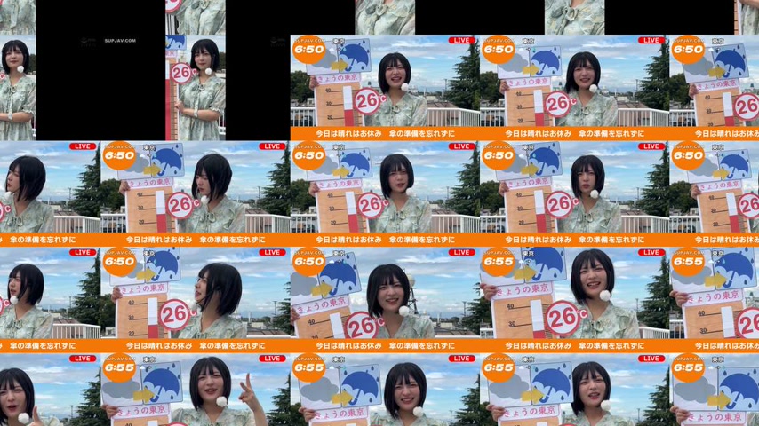 sextop1 — [UNCENSORED-LEAK] HRSM-143 Weather Girls’ Live Report  — khung hình 3
