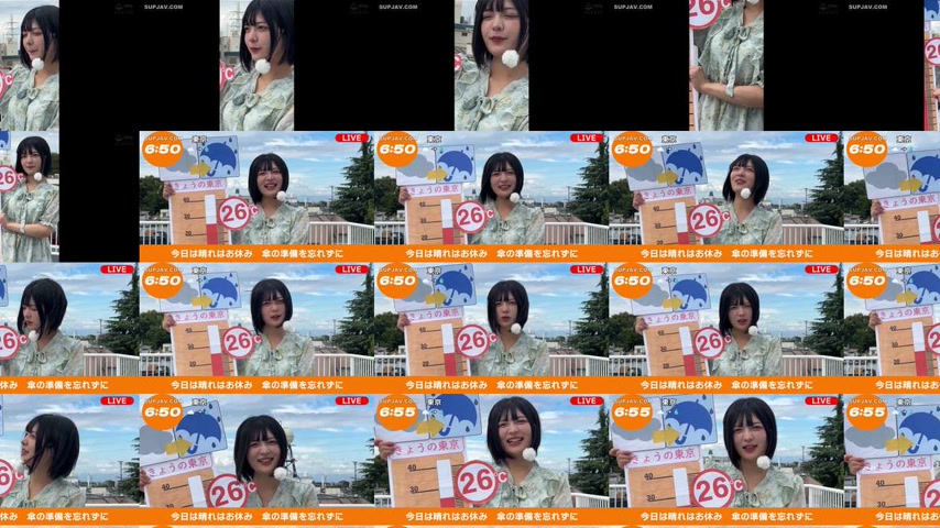 sextop1 — [UNCENSORED-LEAK] HRSM-143 Weather Girls’ Live Report  — khung hình 4