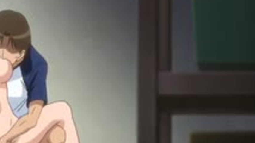 sextop1 — Barely legal brunette teasing herself in a hentai video game — khung hình 4