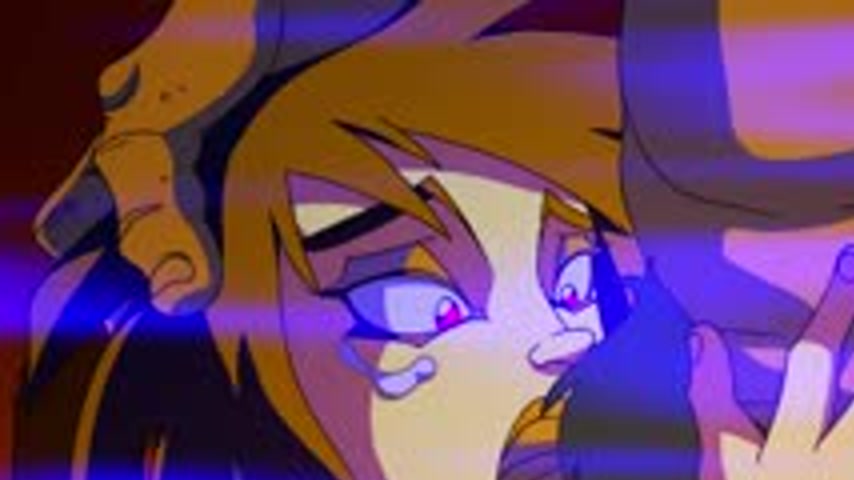sextop1 — Ebony and a redhead are having a threesome in a cartoon — khung hình 1