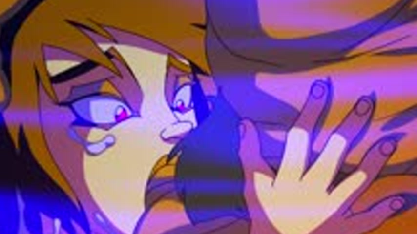 sextop1 — Ebony and a redhead are having a threesome in a cartoon — khung hình 2