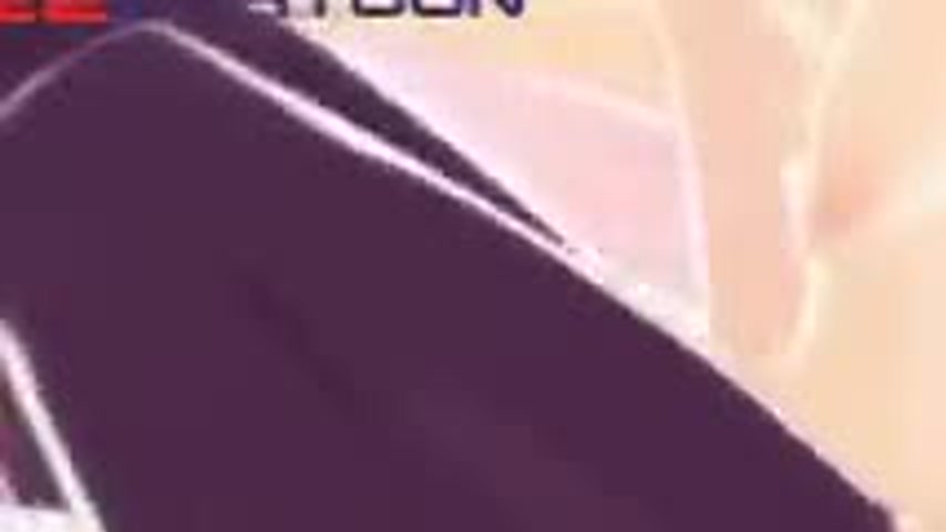 sextop1 — Lovely 3D chick with purple hair has passionate fun with bf — khung hình 1
