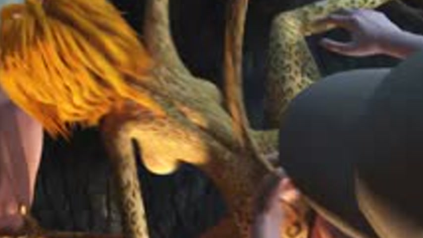sextop1 — Futa and a furry Cheetah having sex in a hardcore cartoon — khung hình 4