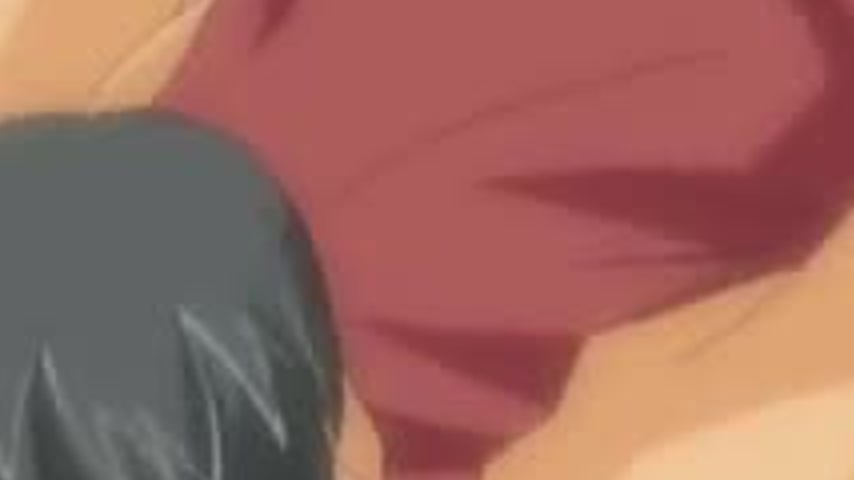 sextop1 — Lovely anime brunette is sucking his uncircumcised cock — khung hình 2