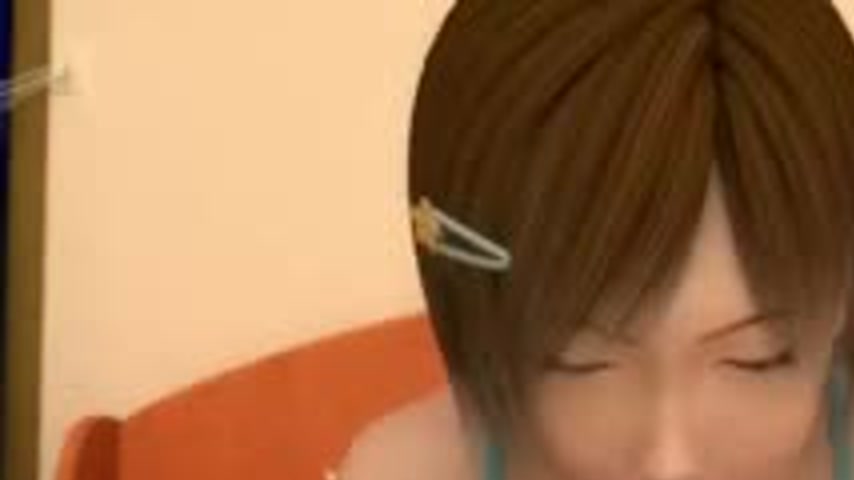 sextop1 — 3D model is stripping down and dancing to the music — khung hình 1