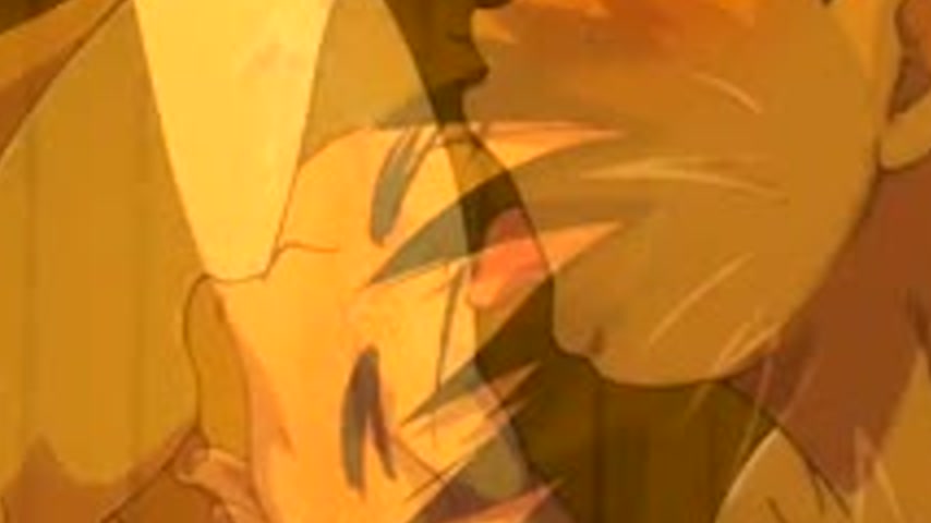 sextop1 — Muscular dude fucks a busty blonde anime whore — khung hình 4