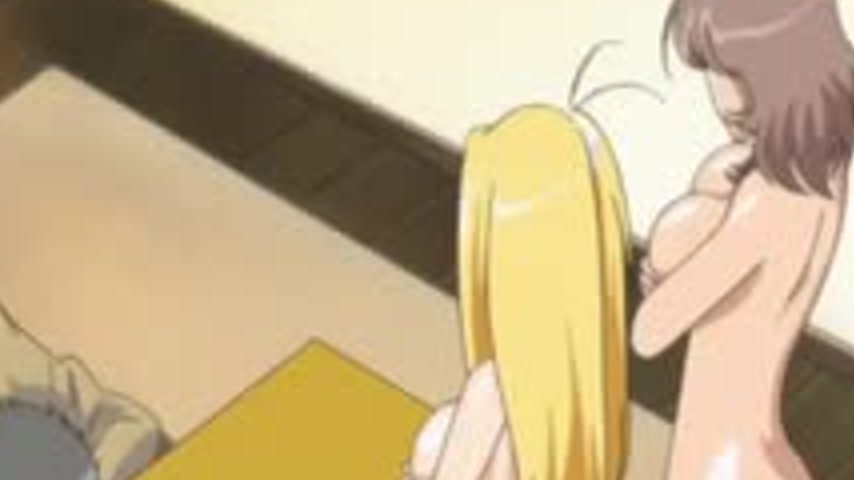 sextop1 — Anime whore takes off the swimsuit and masturbates by the po — khung hình 4