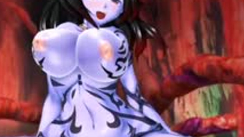 sextop1 — Cute hentai redhead gets her holes screwed with power — khung hình 4
