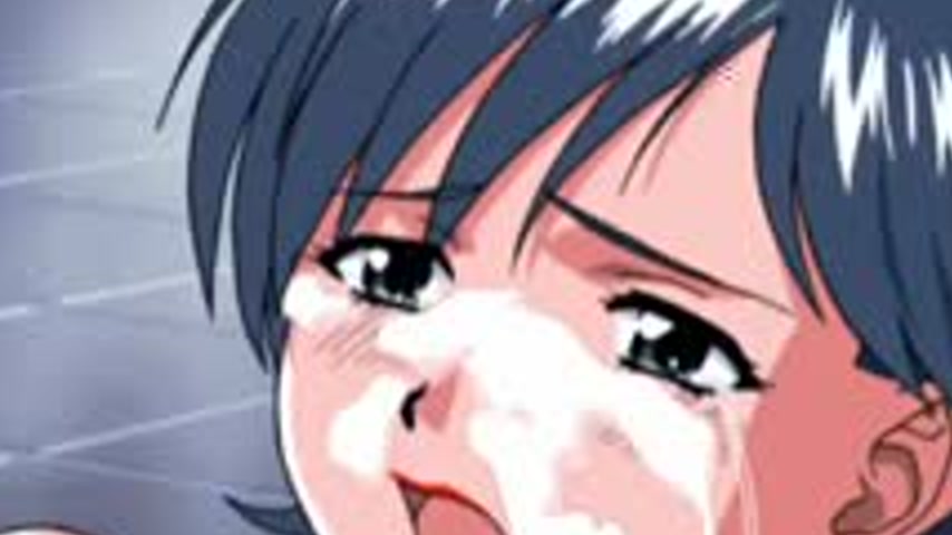 sextop1 — Anime slut with green eyes shows her great BJ skills — khung hình 2