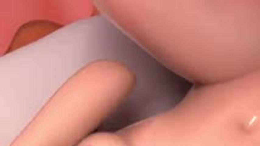 sextop1 — Two dudes fuck a 3D animated redhead by the pool — khung hình 1